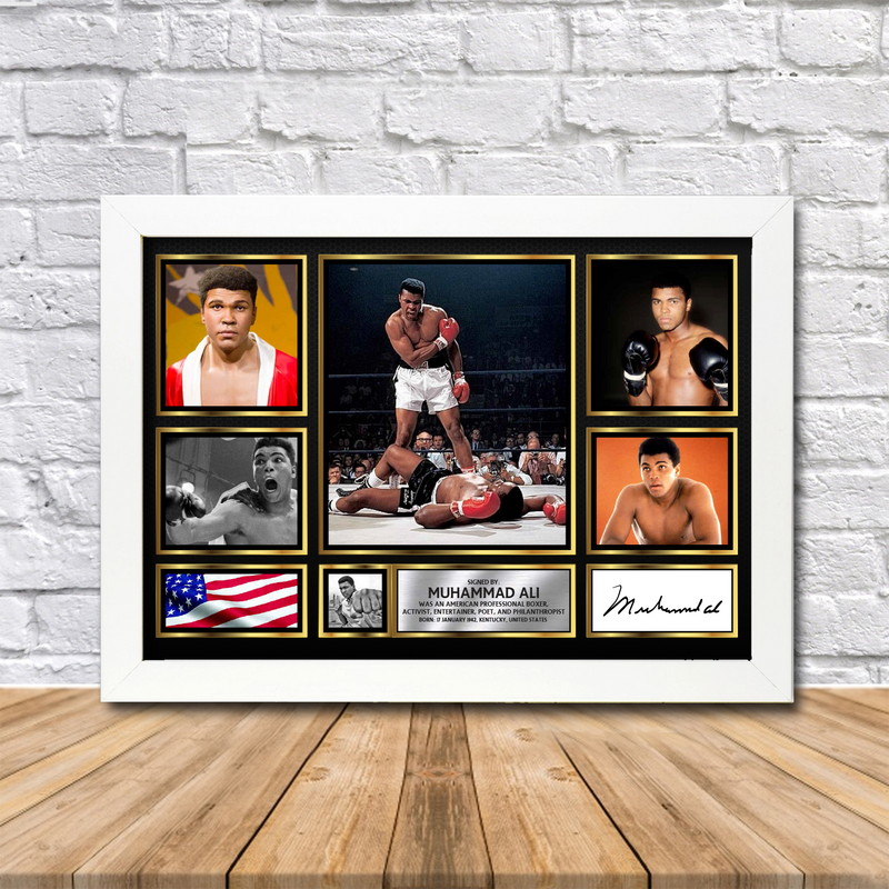 Muhammad Ali Limited Edition Signed Print