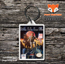 Ms Pacman Namco Retro NES Game Cover Art Gaming Keyring