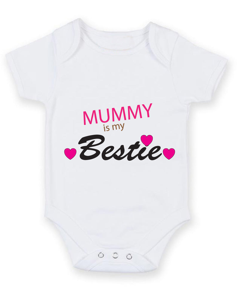 Mummy Is My Bestie Baby Grow Bodysuit