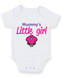 Mummy's Little Girl Owl Baby Grow Bodysuit