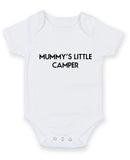 Mummy's Little Camper Personalised Baby Boy Girl Unisex Short Sleeve Bodysuit