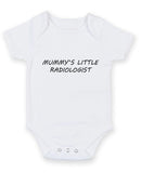 Mummy's Little Radiologist Personalised Baby Boy Girl Unisex Short Sleeve Bodysuit