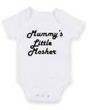 Mummys Little Mosher Personalised Baby Boy Girl Unisex Short Sleeve Bodysuit