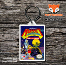 Mule Retro NES Game Cover Art Gaming Keyring