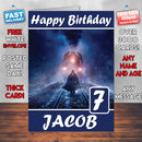 Murder On The Orient Express 2017 Theme Style Personalised Kids Inspired Movie Birthday Card (SA)