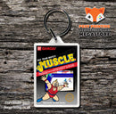 Muppet Adventure Chaos At The Carnival Retro NES Game Cover Art Gaming Keyring