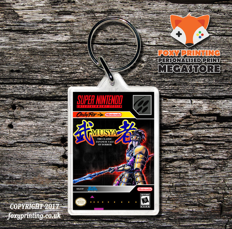 Musya Game Inspired Retro Gaming Keyring