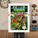 Mutant Virus Retro GAME INSPIRED THEME Nintendo NES Gaming A4 A3 A2 Or A1 Poster Art 412