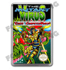 Mutant Virus Retro Nintendo NES Game Inspired Fridge Magnet 412