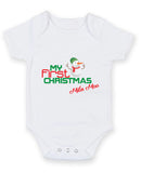 My 1st First Christmas Baby Grow Bodysuit