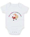 My 1st First Christmas Xmas Baby Grow Bodysuit