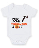 My First 1st Halloween 2 Baby Grow Bodysuit
