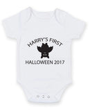 My First 1st Halloween Upside Vampire Bat Baby Grow Bodysuit
