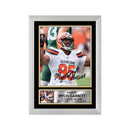 Myles Garrett 2 Limited Edition Football Signed Print - American Footballer