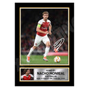 NACHO MONREAL Limited Edition Football Player Signed Print - Football