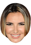 NADINE COYLE JB - Music Star Fancy Dress Cardboard Celebrity Party Face Mask