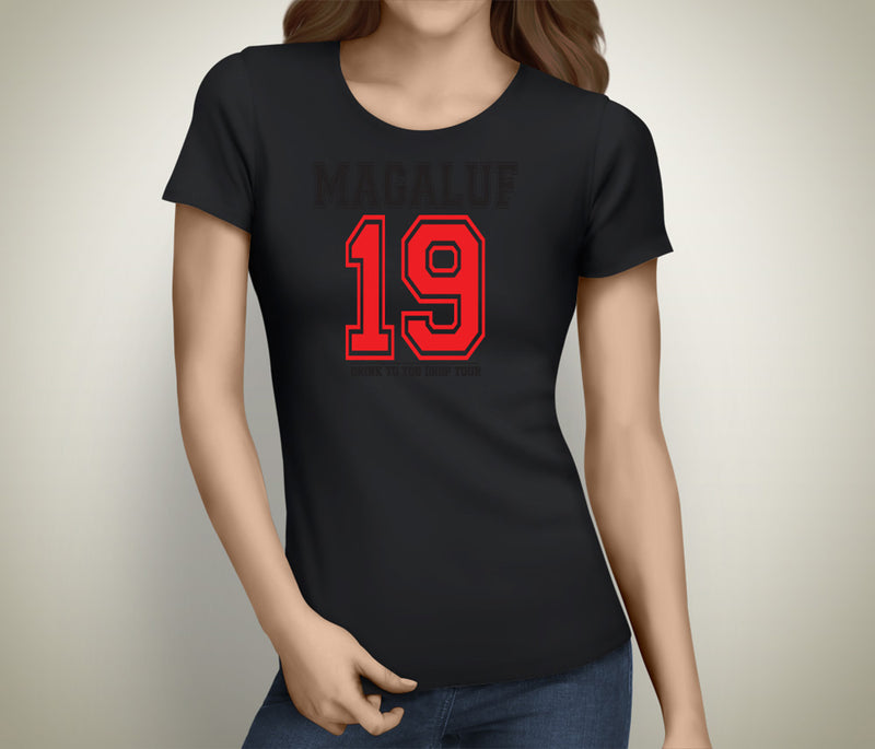 Name And Number Colour Custom Hen T-Shirt - Any Name - Party Tee