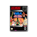 Nba All-Star Challenge - SNES GAME inspired Retro Gaming Magnet