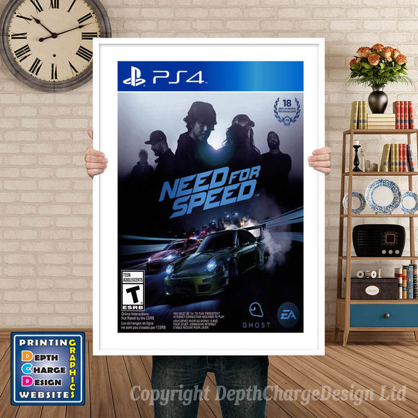Need for Speed PS4 Game Inspired Theme PS4 Game Inspired Theme Retro Gaming