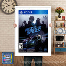 NEED FOR SPEED PS4 GAME INSPIRED THEME PS4 GAME INSPIRED THEME Retro Gaming Poster A4 A3 A2 Or A1