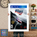 NEED FOR SPEED RIVALS GAME INSPIRED THEME PS4 GAME INSPIRED THEME Retro Gaming Poster A4 A3 A2 Or A1