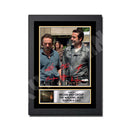 NEGAN AND GROUP THE WALKING DEAD SEASON 6 CAST 2 Limited Edition Walking Dead Signed Print