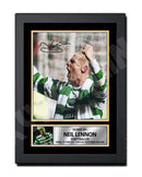 NEIL LENNON Limited Edition Football Player Signed Print - Football