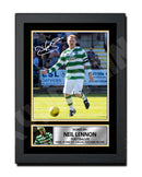 NEIL LENNON 2 Limited Edition Football Player Signed Print - Football