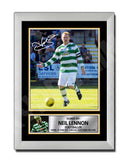 NEIL LENNON 2 Limited Edition Football Player Signed Print - Football