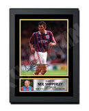 NEIL SHIPPERLEY Limited Edition Football Player Signed Print - Football