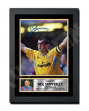 NEIL SHIPPERLEY 2 Limited Edition Football Player Signed Print - Football