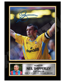 NEIL SHIPPERLEY 2 Limited Edition Football Player Signed Print - Football