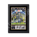 NEWCASTLE UNITED 2016 17 CHAMPIONS TEAM SQUAD (1) Limited Edition Football Player Signed Print - Football