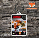 NFL Quarterback Club 96 Game Inspired Retro Gaming Keyring