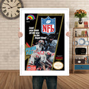 NFL Football Retro GAME INSPIRED THEME Nintendo NES Gaming A4 A3 A2 Or A1 Poster Art 416