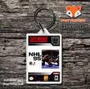 NHL 95 Game Inspired Retro Gaming Keyring