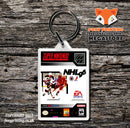 NHL 96 Game Inspired Retro Gaming Keyring