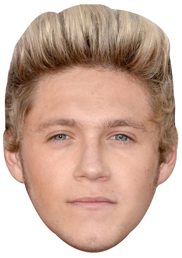 NIALL HORAN JB - Music Star Fancy Dress Cardboard Celebrity Party Face Mask