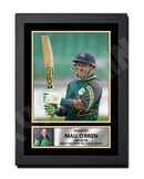 NIALL O_BRIEN Limited Edition Cricketer Signed Print - Cricket Player