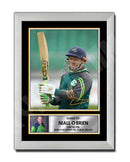 NIALL O_BRIEN Limited Edition Cricketer Signed Print - Cricket Player