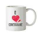 I Love NICKELBACK Celebrity Mug