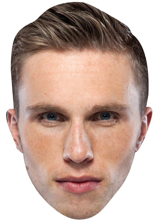 NICKY ROMERO JB - Music Star Fancy Dress Cardboard Celebrity Party Face Mask