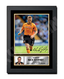 NICK BARMBY 1 Limited Edition Football Player Signed Print - Football