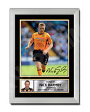 NICK BARMBY 1 Limited Edition Football Player Signed Print - Football