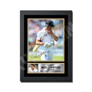 NICK COMPTON Limited Edition Cricketer Signed Print - Cricket Player
