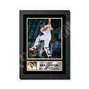NICK COMPTON 2 Limited Edition Cricketer Signed Print - Cricket Player