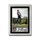 NICK FALDO 2 Limited Edition Golfer Signed Print - Golf