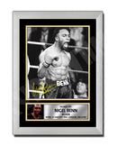 NIGEL BENN Limited Edition Boxer Signed Print - Boxing