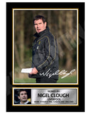 NIGEL CLOUGH 1 Limited Edition Football Player Signed Print - Football