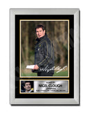 NIGEL CLOUGH 1 Limited Edition Football Player Signed Print - Football